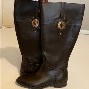 Brown  Tommy Hilfiger Boots